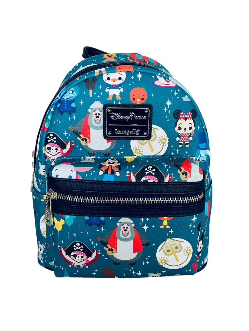 Disney Parks Loungefly Chibi Disney Park Attractions Big Al Dumbo Mini Backpack
